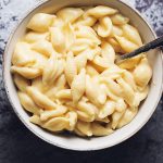 a bowl of mac and cheese